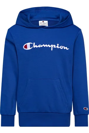 Champion Hooded Sweatshirt Sport Sweat-shirts & Hoodies Hoodies Blue