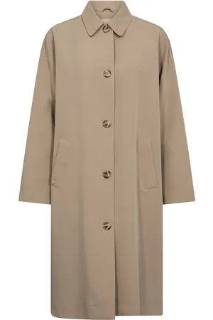 Mos Mosh Mmbora Rain Trenchcoat Trenssi Takki Beige