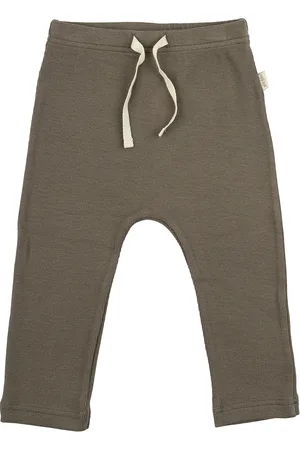 Petit Piao Pants Modal Bottoms Leggings Brown