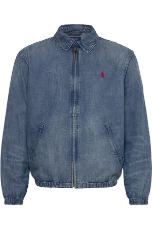 Ralph Lauren Bayport Indigo-Dyed Denim Jacket Outerwear Jackets Denim Unlined Denim Jackets Blue