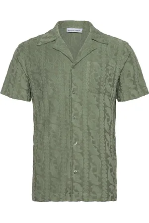 Maison Labiche Germain Shirt Tops Shirts Short-sleeved Shirts Green