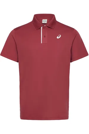 Asics Court Polo Sport Men Sport Clothing Sport Tops Sport Polos Sport Short-sleeved Polos Red
