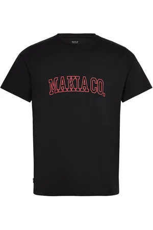 Makia Northern T-Shirt Tops T-shirts Short-sleeved Black