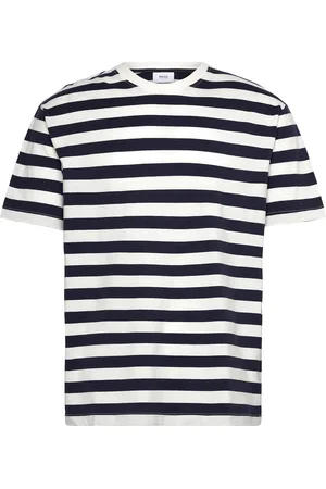 Makia Adieu T-Shirt Tops T-shirts Short-sleeved Navy