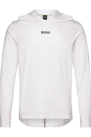 HUGO BOSS Scott Sport Sport Clothing Sport Sweat-shirts & Hoodies Sport Hoodies White