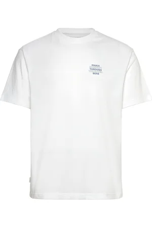 Makia Aft T-Shirt Tops T-shirts Short-sleeved White