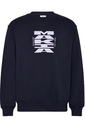 Makia State Sweatshirt Tops Sweat-shirts & Hoodies Sweat-shirts Navy