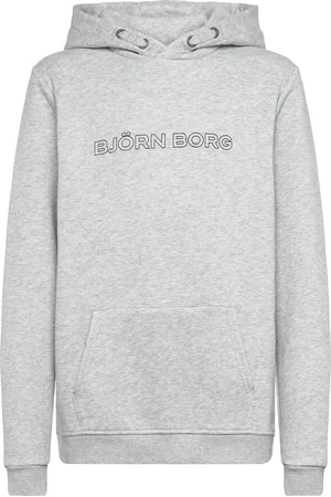 Björn Borg Borg Essential 3 Hoodie Sport Sweat-shirts & Hoodies Hoodies Grey