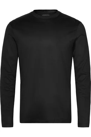 Emporio Armani T-Shirt Tops T-shirts Short-sleeved Black