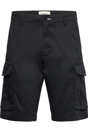 GANT Relaxed Twill Cargo Shorts Bottoms Shorts Cargo Shorts Black