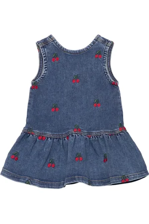 The New Tnstnayla S_L Denim Dress Dresses & Skirts Dresses Baby Dresses Sleevless Baby Dresses Blue