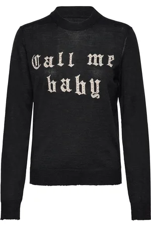 Zadig & Voltaire Ivy We Cmb Tops Knitwear Jumpers Black