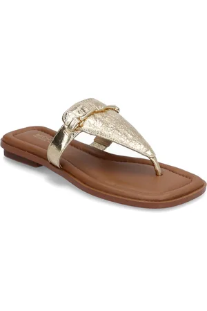 Michael Kors Lena Thong Matalapohjaiset Sandaalit Gold
