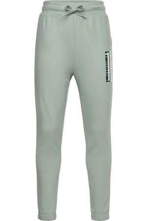 Hummel Hmltukas Pants Bottoms Sweatpants Green