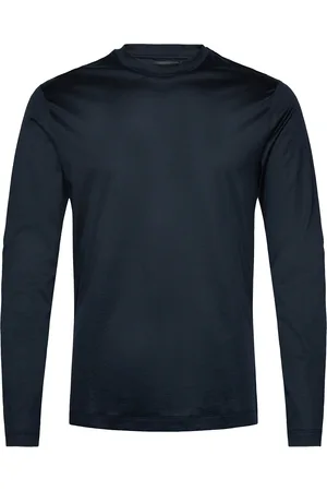 Emporio Armani T-Shirt Tops T-shirts Short-sleeved Navy