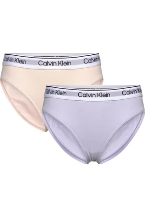 Calvin Klein 2Pk Bikini Night & Underwear Underwear Panties Purple