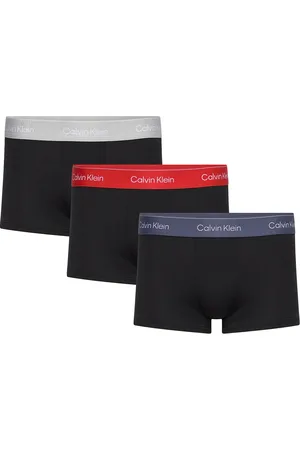 Calvin Klein Low Rise Trunk 3Pk Bokserit Black