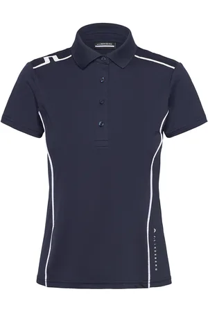 J Lindeberg Leyla Polo Sport Women Sport Clothing Sports Tops & T-shirts Sport Polos Navy