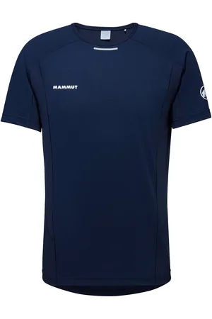 Mammut Aenergy Fl T-Shirt Men Sport T-shirts Short-sleeved Navy
