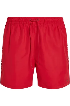 Tommy Hilfiger Medium Drawstring Tape Uimashortsit Red