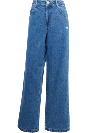adidas Denim 3S Pant Sport Sport Clothing Sport Pants Sport Casual Trousers Blue