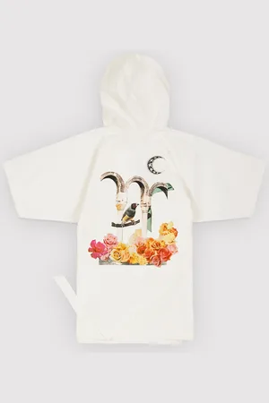 Marooms Fairy Tale Bathrobe Aamutakki Kylpytakki White