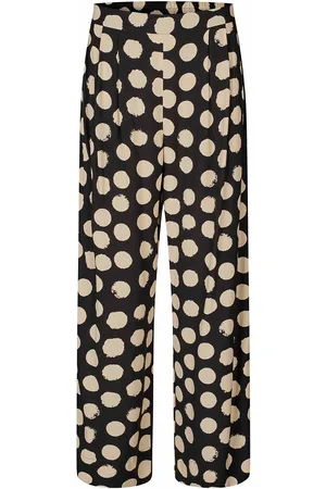 Masai Mapatty Bottoms Trousers Wide Leg Black