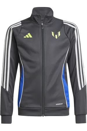 adidas Messi Jkt Y Sport Sweat-shirts & Hoodies Sweat-shirts Grey