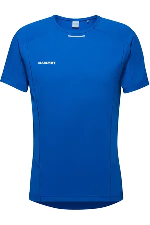 Mammut Aenergy Fl T-Shirt Men Sport T-shirts Short-sleeved Blue