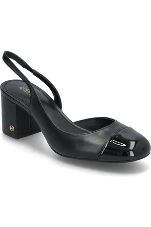 Michael Kors Perla Flex Sling Pump Shoes Sling Backs Heeled Slingbacks Black