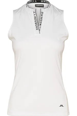 J Lindeberg Leya Sleeveless Top Sport Sport Clothing Sports Tops & T-shirts Sport Tank Tops White