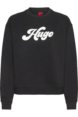 HUGO BOSS Deroxina_3 Tops Sweat-shirts & Hoodies Sweat-shirts Black