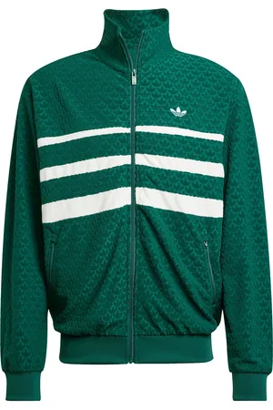 adidas Q12 Monogram T Sport Sport Clothing Sport Sweat-shirts & Hoodies Sport Sweat-shirts Green