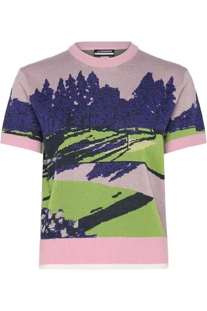 J Lindeberg Nico Knitted Top Sport Sport Clothing Sport Sweat-shirts & Hoodies Sport Knitwear Pink