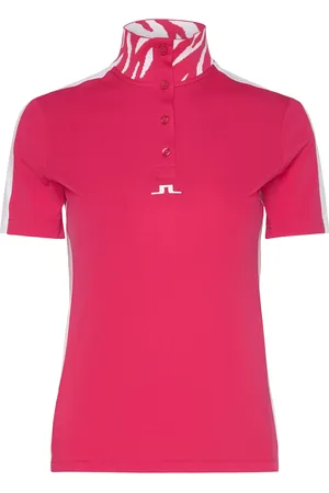 J Lindeberg Pip Polo Sport Sport Clothing Sports Tops & T-shirts Sport Polos Pink
