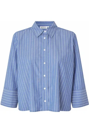 Masai Mailonka Tops Shirts Short-sleeved Blue