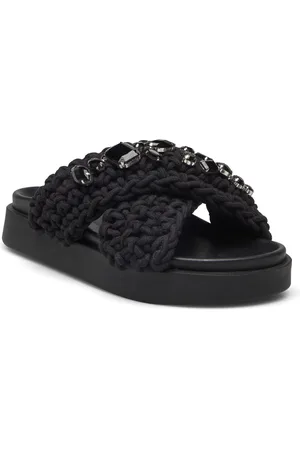 INUIKII Woven St S Matalapohjaiset Sandaalit Black