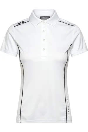 J Lindeberg Leyla Polo Sport Women Sport Clothing Sports Tops & T-shirts Sport Polos White