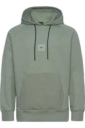 HUGO BOSS Soody Rib Sport Men Sport Clothing Sport Sweat-shirts & Hoodies Sport Hoodies Khaki Green