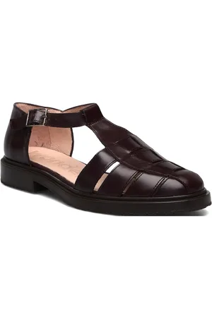 Wonders Lars Matalapohjaiset Sandaalit Burgundy