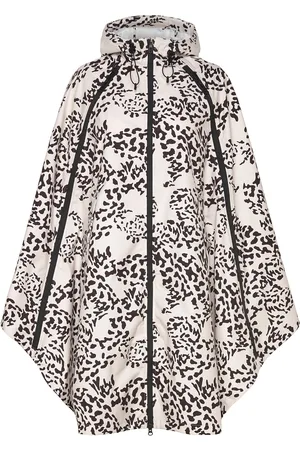 J Lindeberg Amy Poncho Sport Women Sport Clothing Sport Outerwear Sport Rainwear Sport Raincoats White