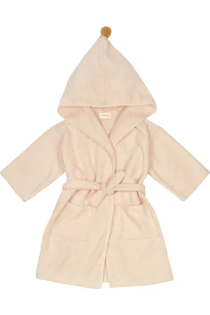 Nobodinoz So Cute Bathrobe 42X66 5-7Y Aamutakki Kylpytakki Beige