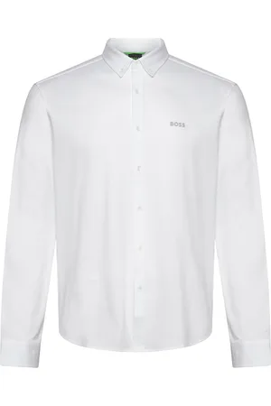 HUGO BOSS B_Motion_L Sport Men Sport Clothing Sport Tops Sport Shirts White