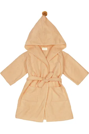 Nobodinoz So Cute Bathrobe 42X66 5-7Y Aamutakki Kylpytakki Beige