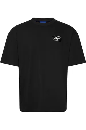 Hugo Blue Nampie Tops T-shirts Short-sleeved Black