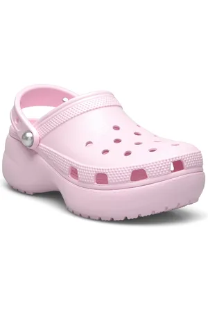 Crocs Classic Platform Pearl Clog Shoes Clogs Pink