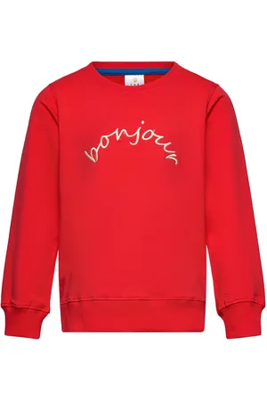 The New Tnness Sweatshirt Tops Sweat-shirts & Hoodies Sweat-shirts Red