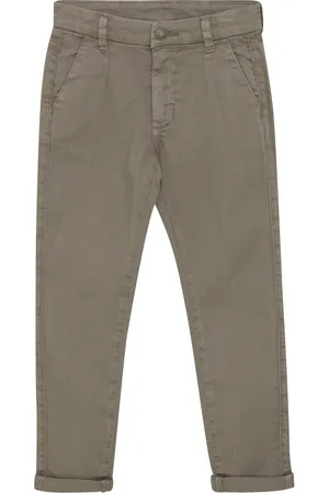 Minymo Pants Twill Bottoms Trousers Khaki Green
