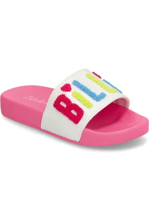 Billieblush Aqua Slides Shoes Summer Shoes Pool Sliders Pink