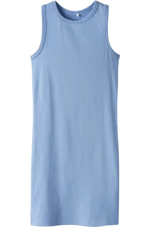NAME IT Nkfnakal Sl Slim Dress Noos Dresses & Skirts Dresses Casual Dresses Sleeveless Casual Dresses Blue